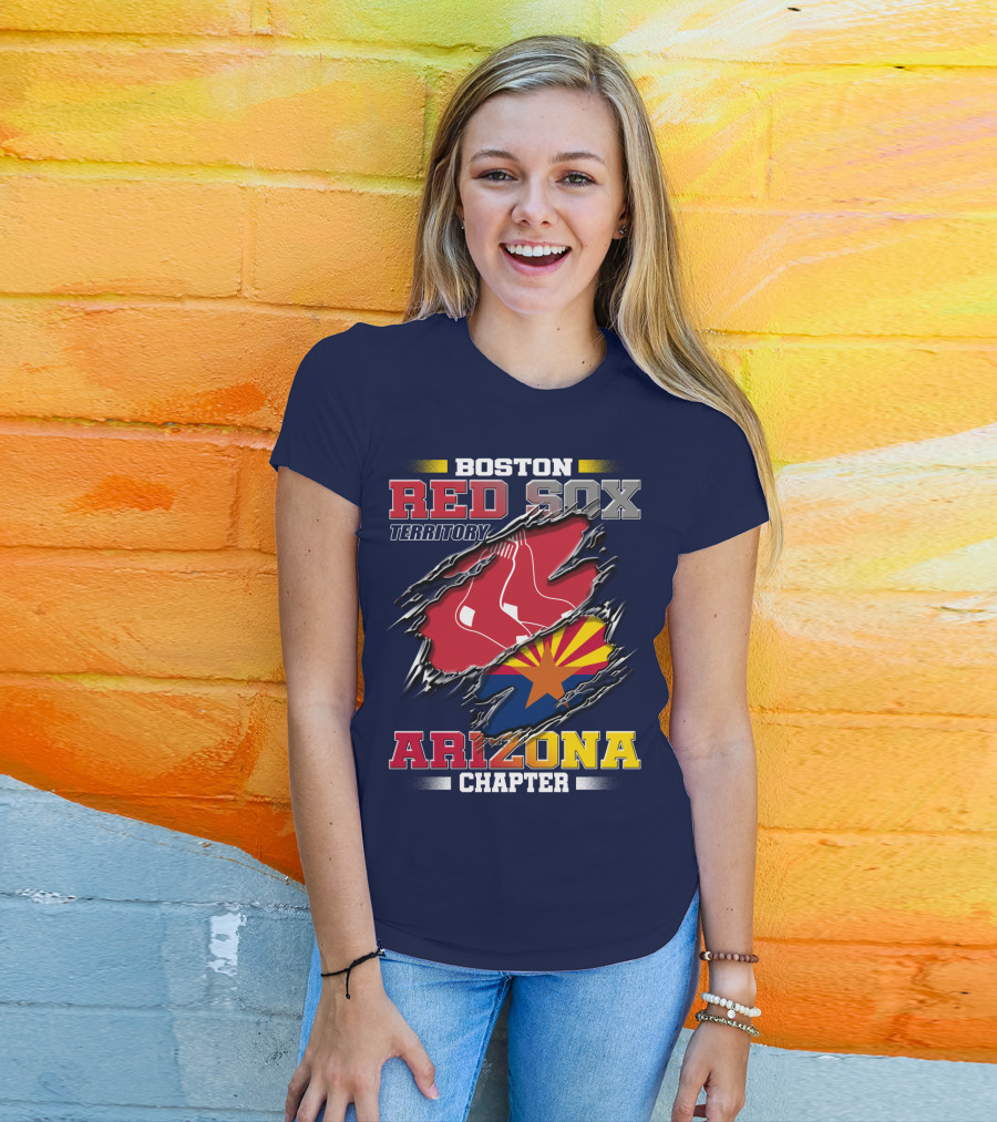 Boston Red Sox Territory Arizona Chapter T-Shirt