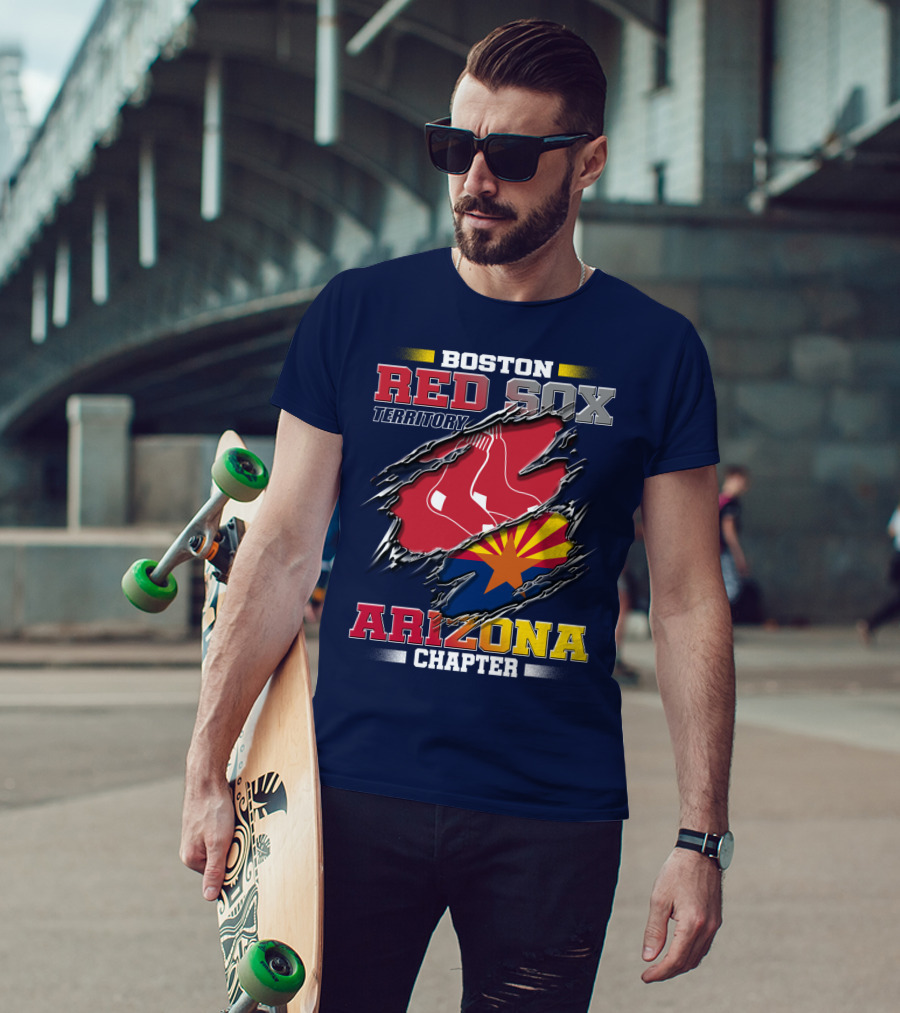 Boston Red Sox Territory Arizona Chapter T-Shirt