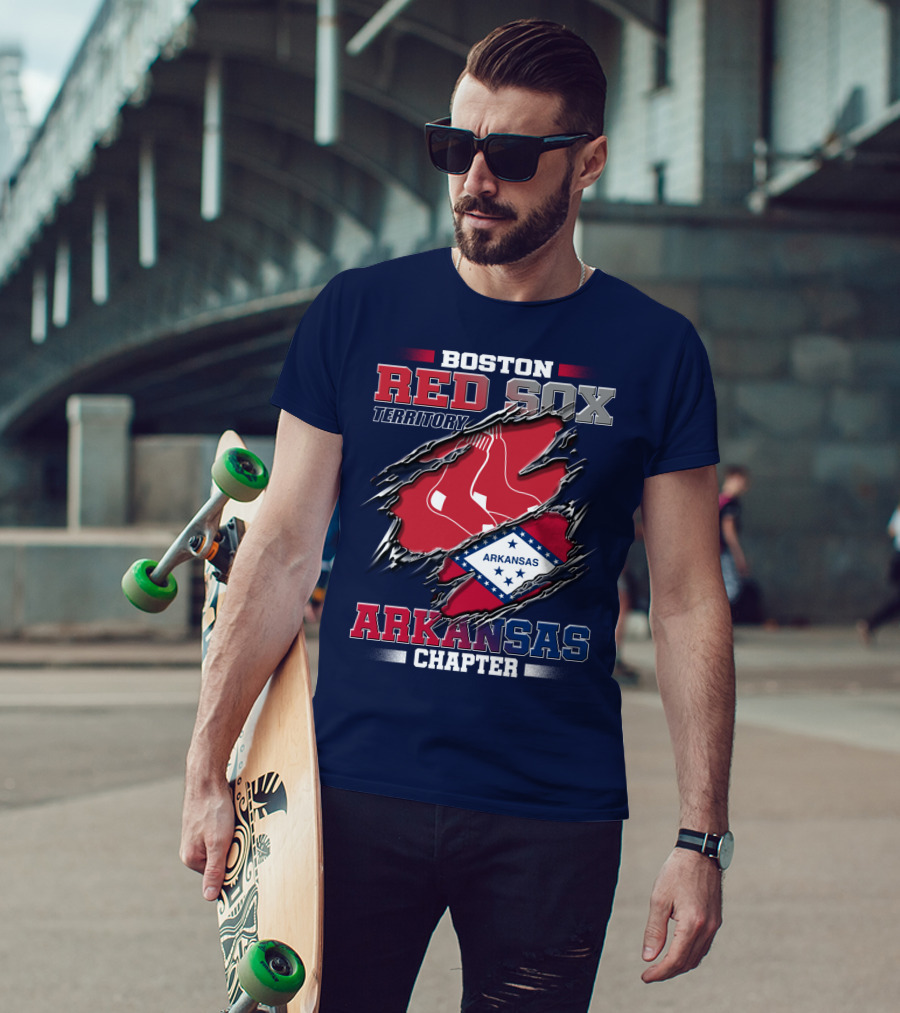 Boston Red Sox Territory Arkansas Chapter T-Shirt