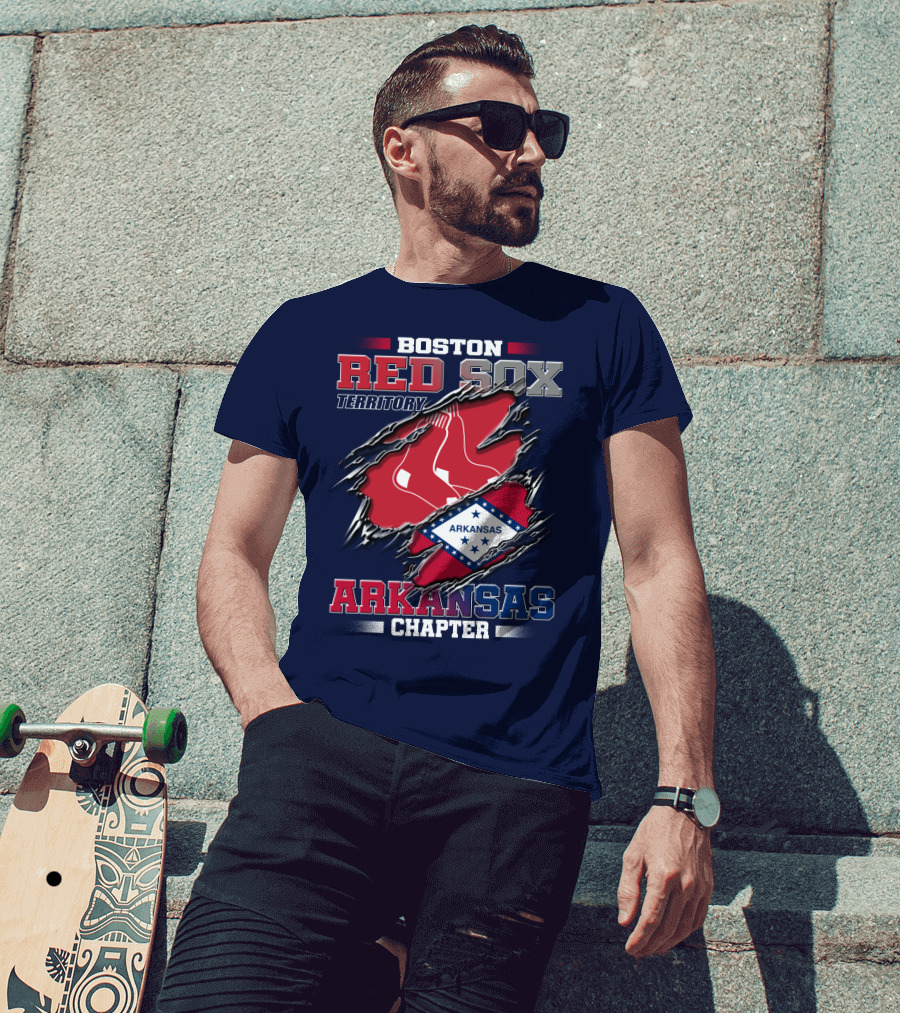 Boston Red Sox Territory Arkansas Chapter T-Shirt
