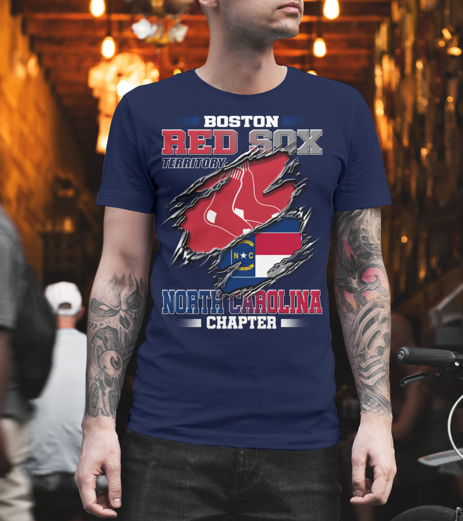Boston Red Sox Territory North Carolina Chapter T-Shirt