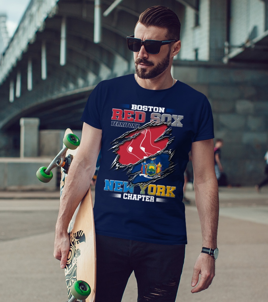 Boston Red Sox Territory New York Chapter T-Shirt