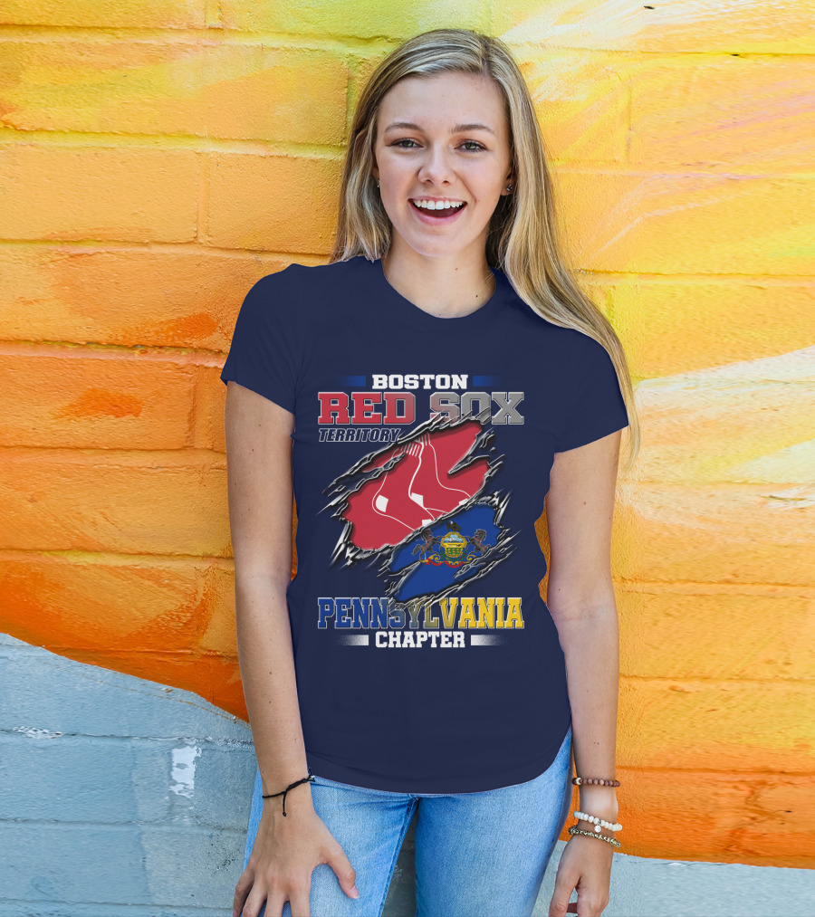 Boston Red Sox Territory Pennsylvania Chapter T-Shirt