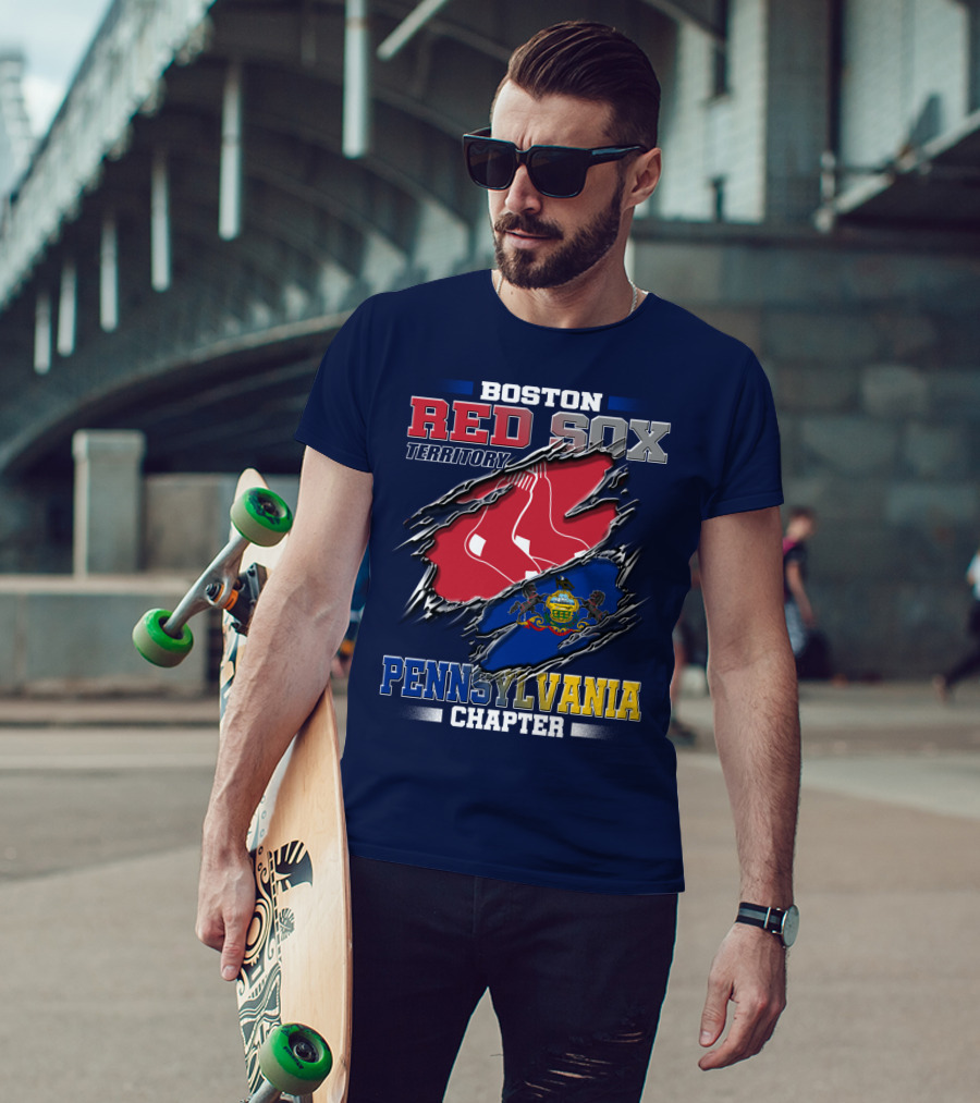 Boston Red Sox Territory Pennsylvania Chapter T-Shirt
