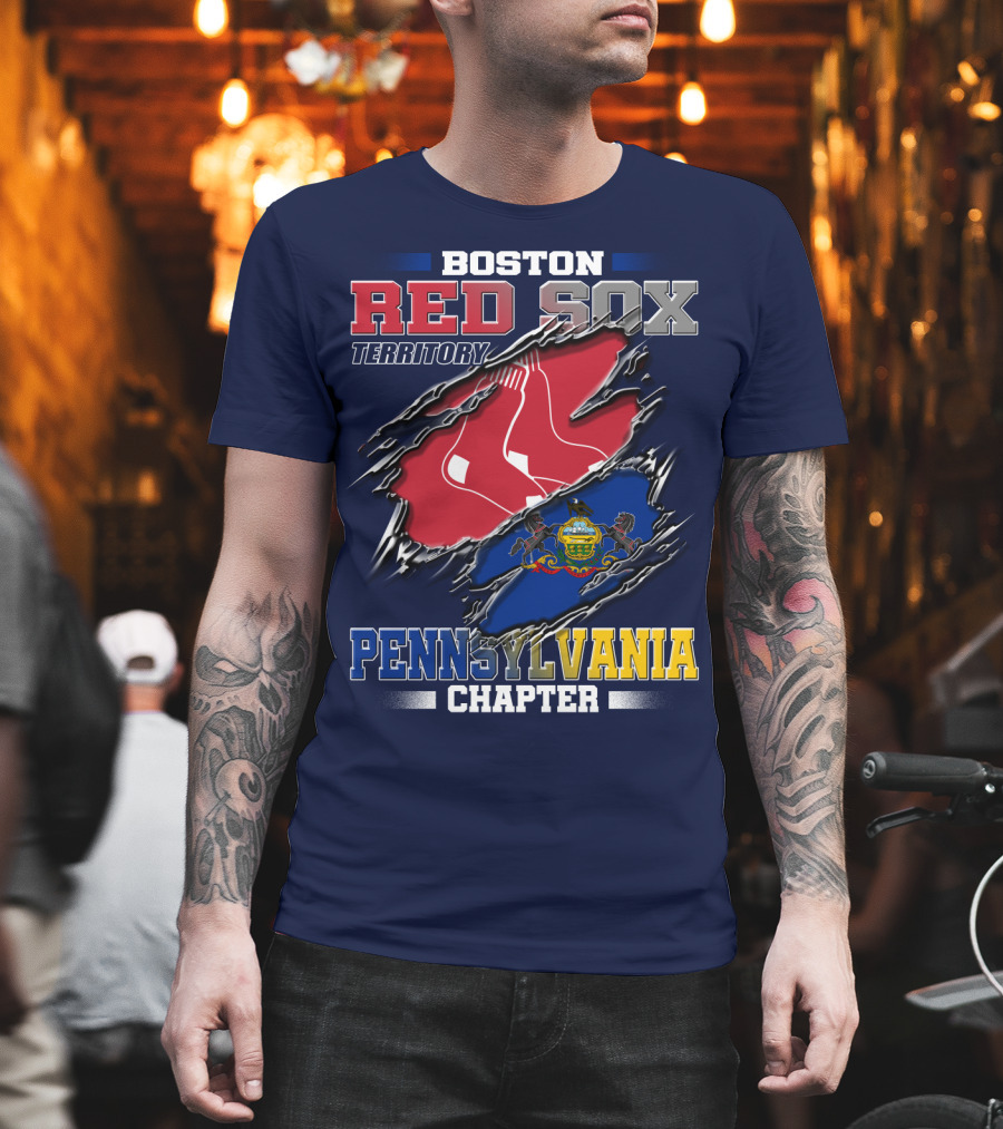 Boston Red Sox Territory Pennsylvania Chapter T-Shirt