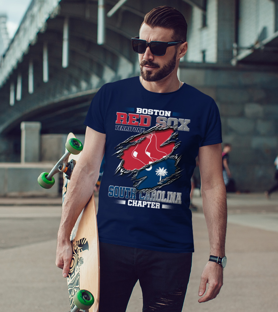 Boston Red Sox Territory South Carolina Chapter T-Shirt