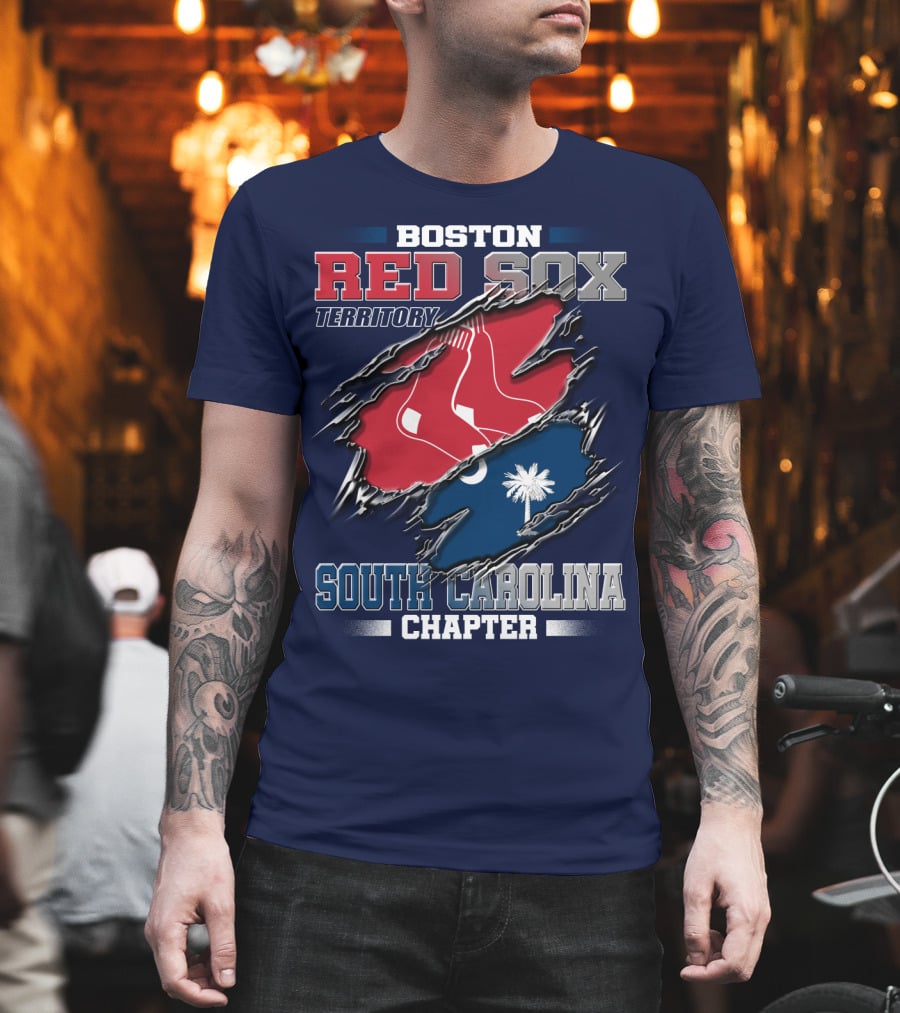 Boston Red Sox Territory South Carolina Chapter T-Shirt