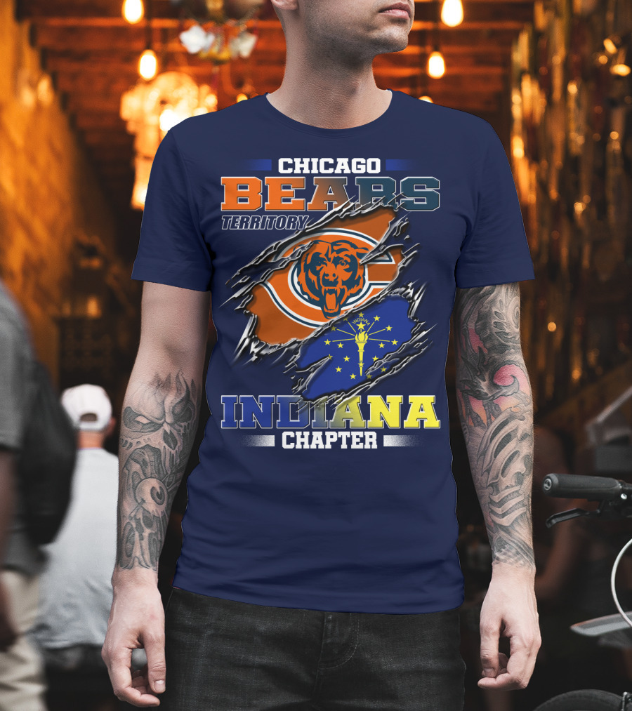 Chicago Bears Territory Indiana Chapter T-Shirt