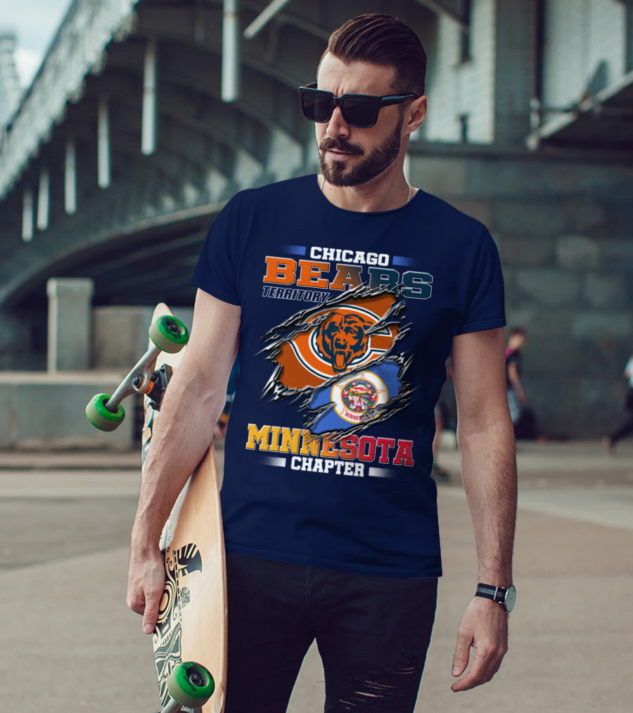 Chicago Bears Territory Minnesota Chapter T-Shirt