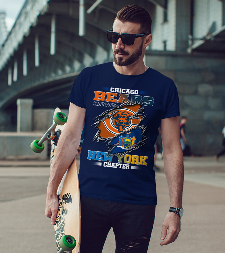 Chicago Bears Territory New York Chapter T-Shirt