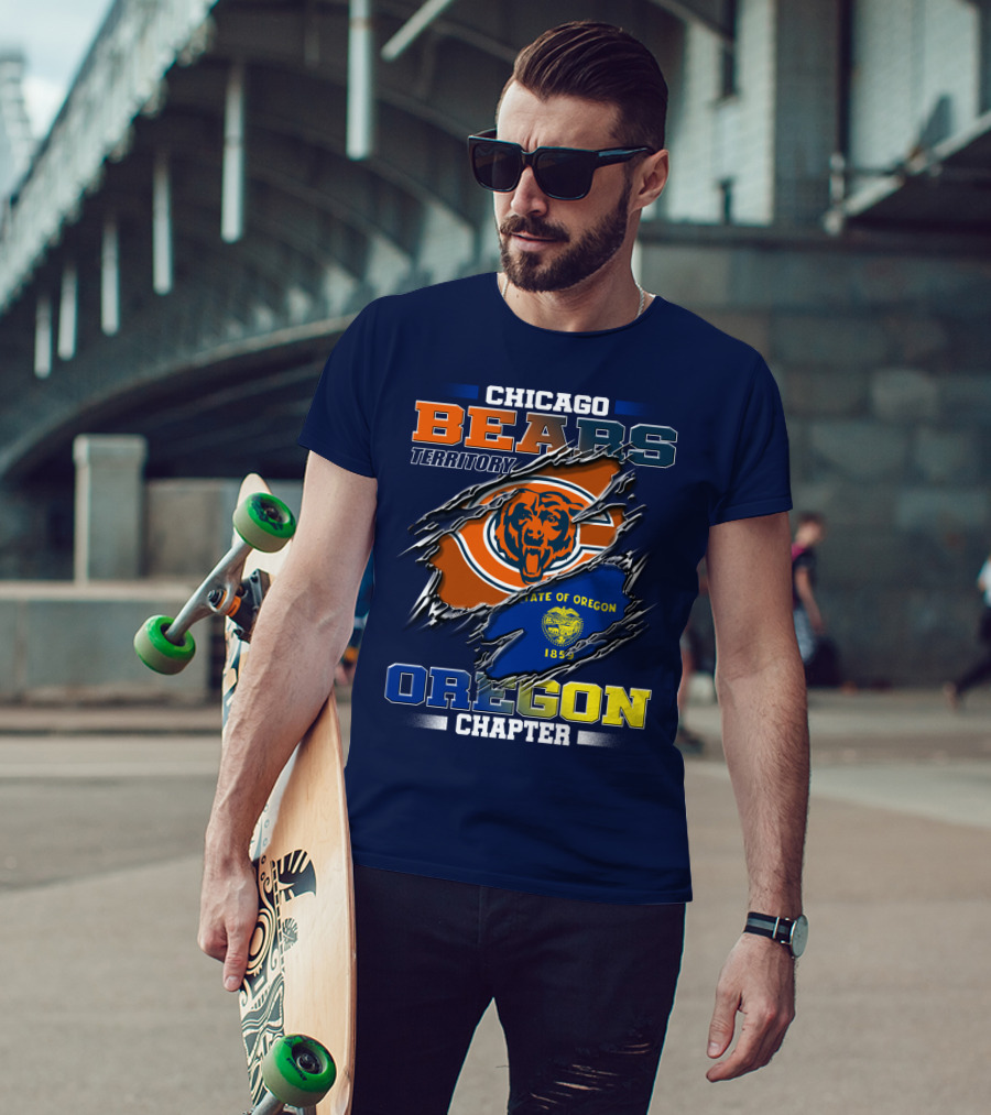 Chicago Bears Territory Oregon State Chapter 1859 T-Shirt