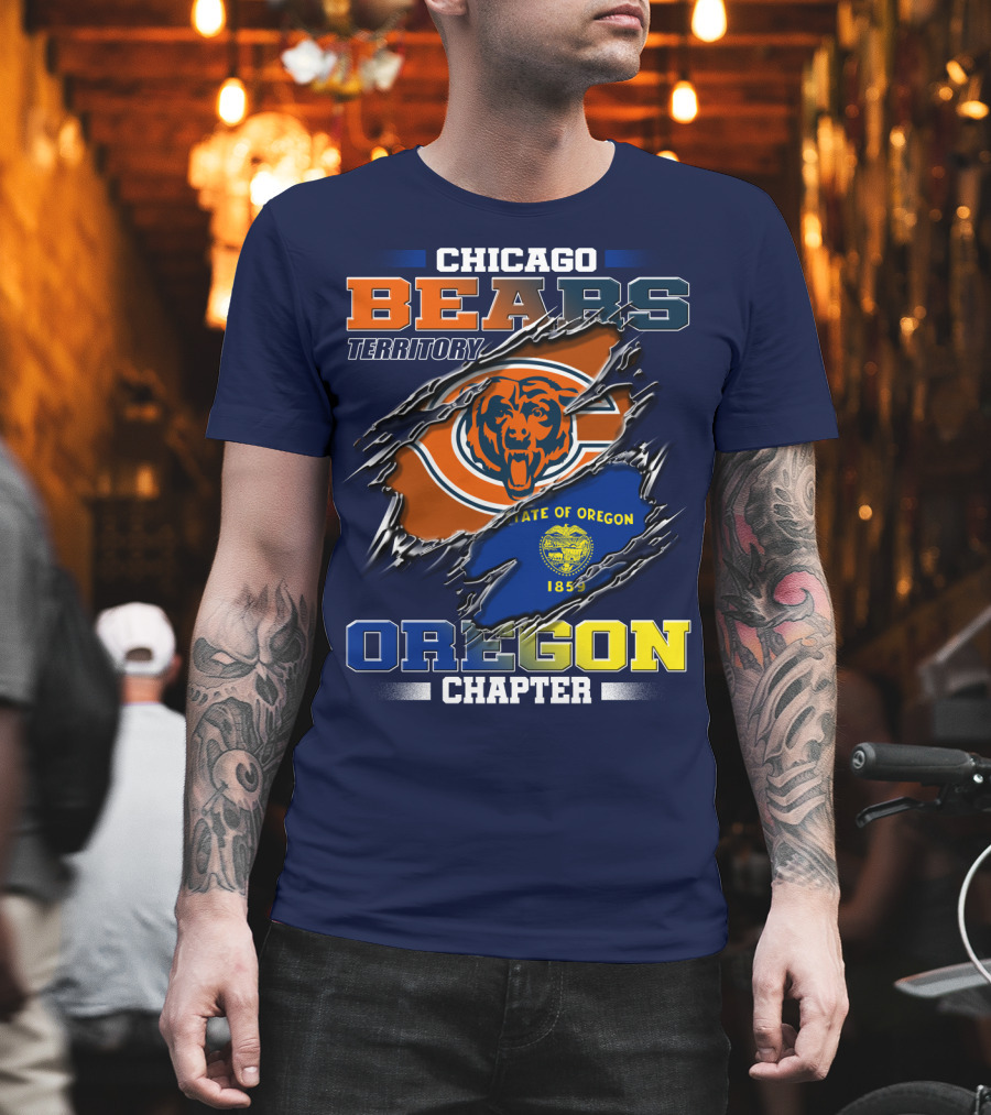 Chicago Bears Territory Oregon State Chapter 1859 T-Shirt