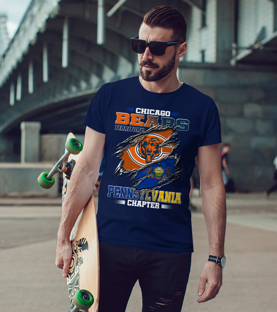 Chicago Bears Territory Pennsylvania Chapter T-Shirt