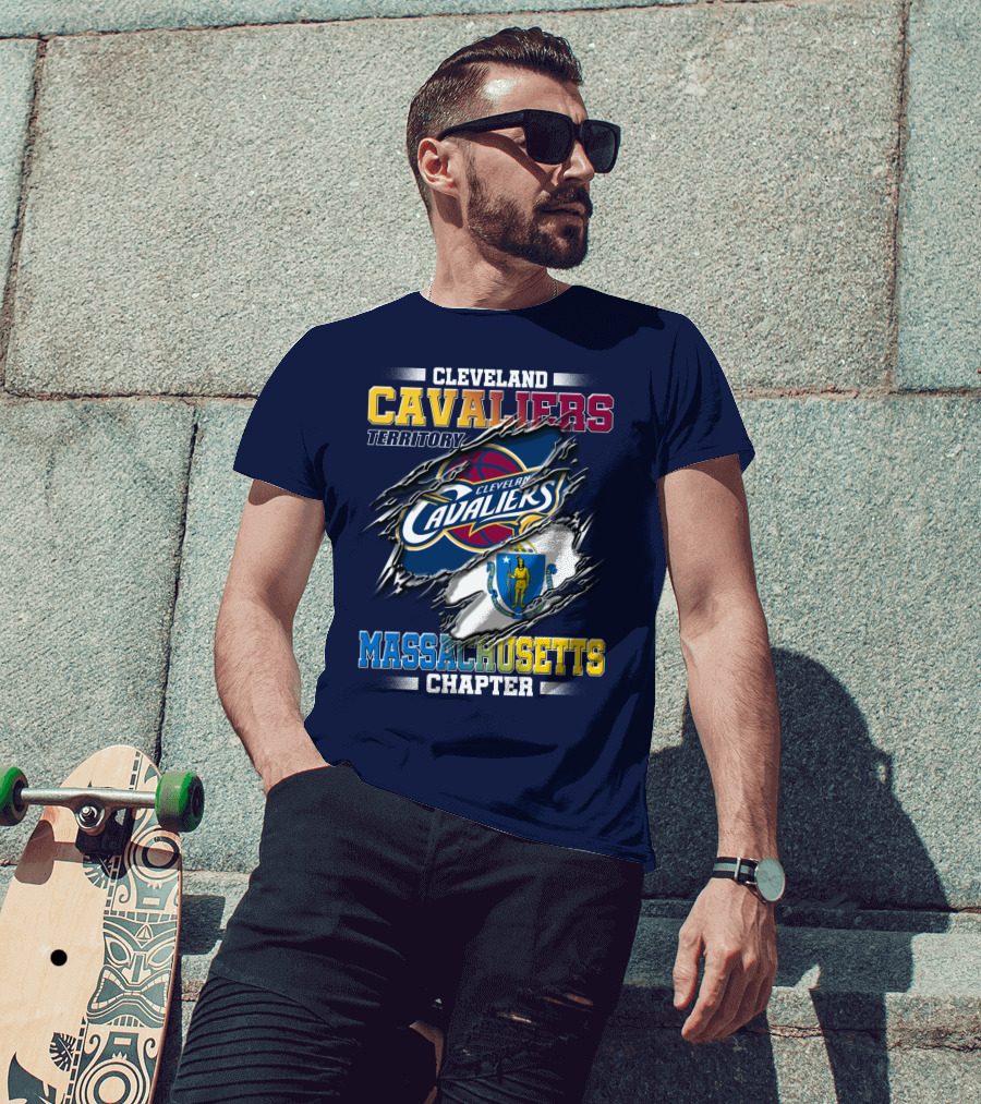 Cleveland Cavaliers Territory Massachusetts Chapter T-Shirt