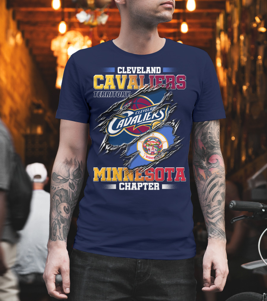 Cleveland Cavaliers Territory Minnesota Chapter T-Shirt