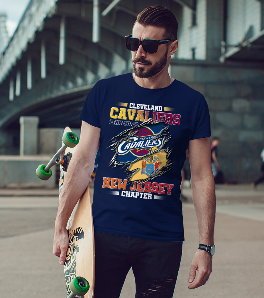 Cleveland Cavaliers Territory New Jersey Chapter T-Shirt