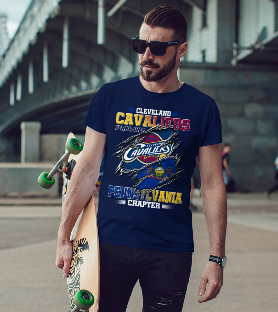 Cleveland Cavaliers Territory Pennsylvania Chapter T-Shirt