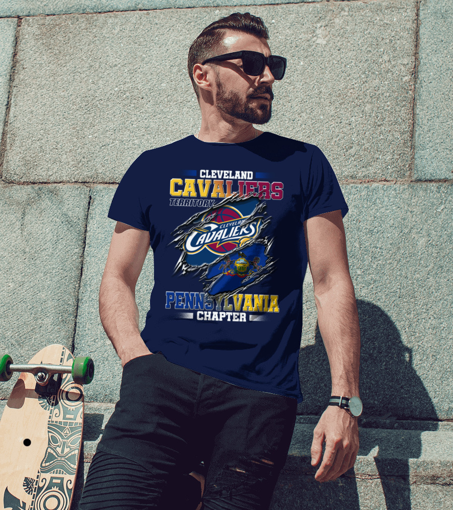 Cleveland Cavaliers Territory Pennsylvania Chapter T-Shirt