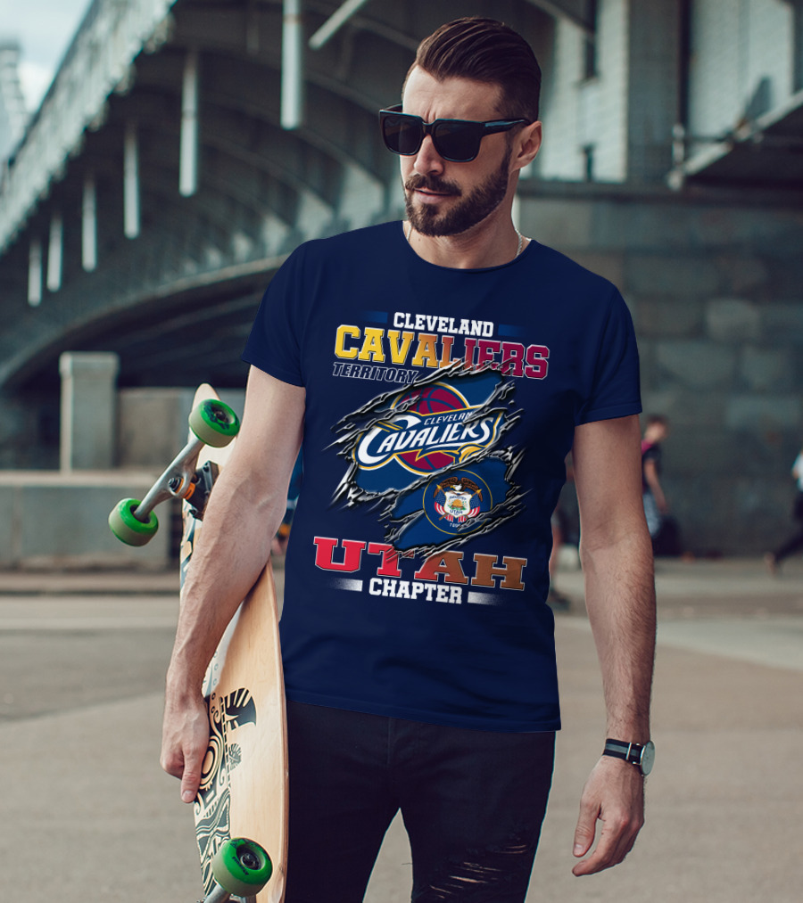 Cleveland Cavaliers Territory Utah Chapter NBA Fans 1896 T-Shirt