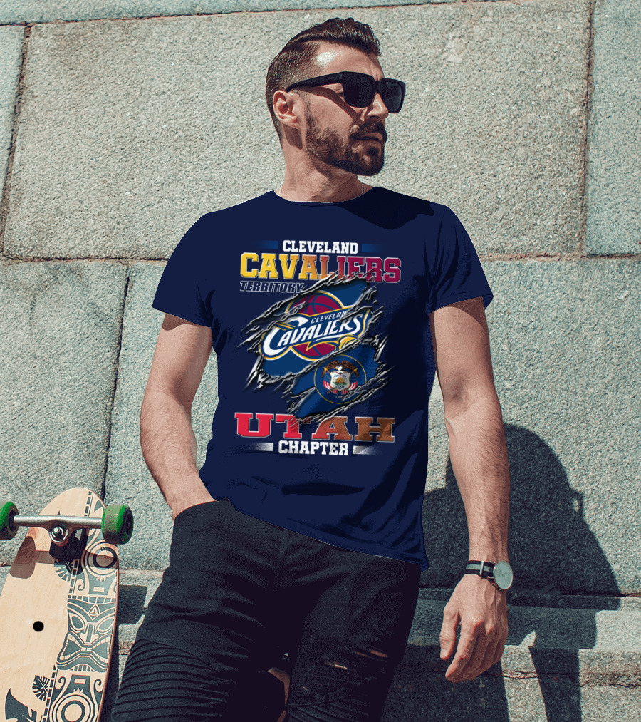 Cleveland Cavaliers Territory Utah Chapter NBA Fans 1896 T-Shirt