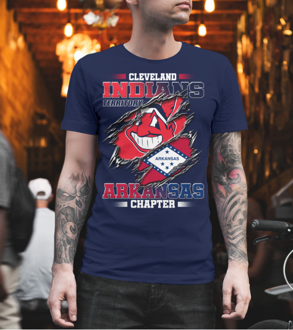 Cleveland Indians Territory Arkansas Chapter T-Shirt Cleveland Indians Territory Arkansas Chapter T-Shirt