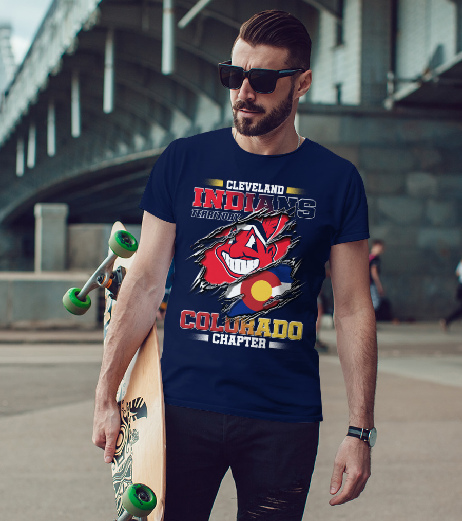 Cleveland Indians Territory Colorado Chapter T-Shirt