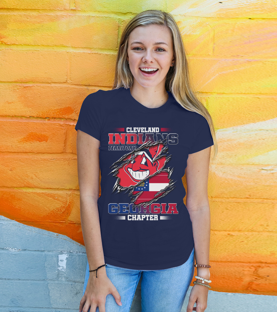 Cleveland Indians Territory Georgia Chapter T-Shirt