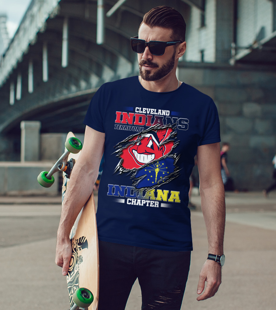 Cleveland Indians Territory Indiana Chapter T-Shirt