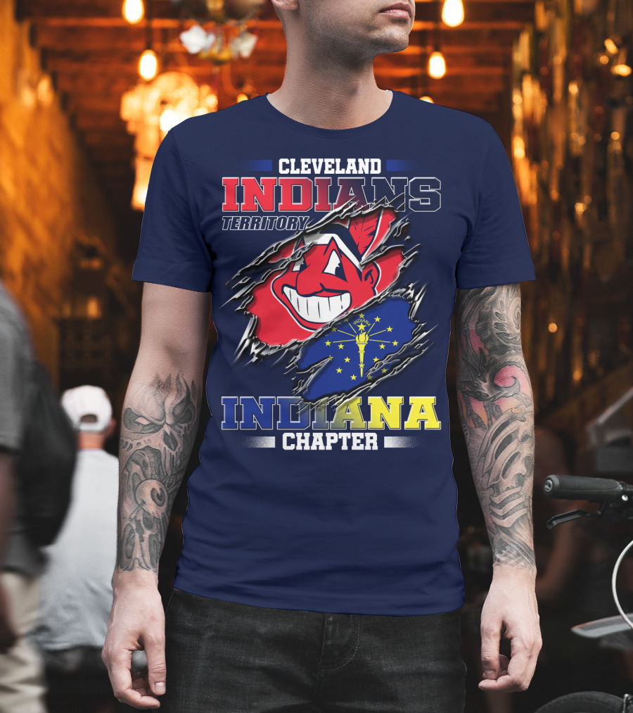 Cleveland Indians Territory Indiana Chapter T-Shirt