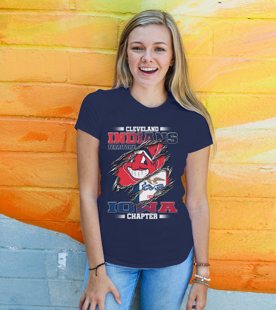 Cleveland Indians Territory Iowa Chapter T-Shirt