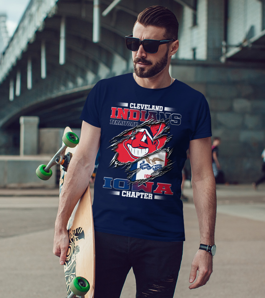 Cleveland Indians Territory Iowa Chapter T-Shirt
