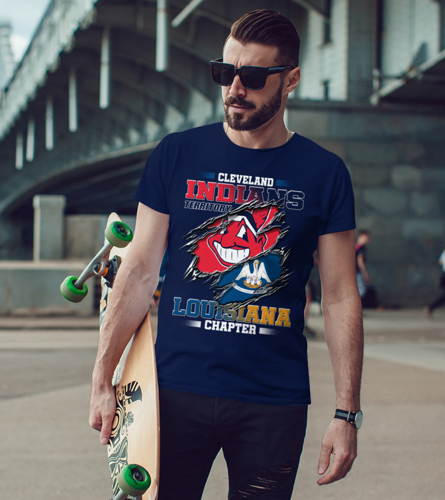 Cleveland Indians Territory Louisiana Chapter T-Shirt
