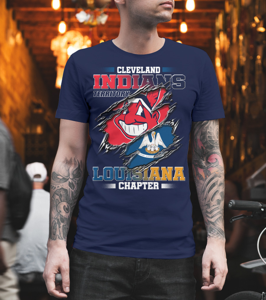 Cleveland Indians Territory Louisiana Chapter T-Shirt