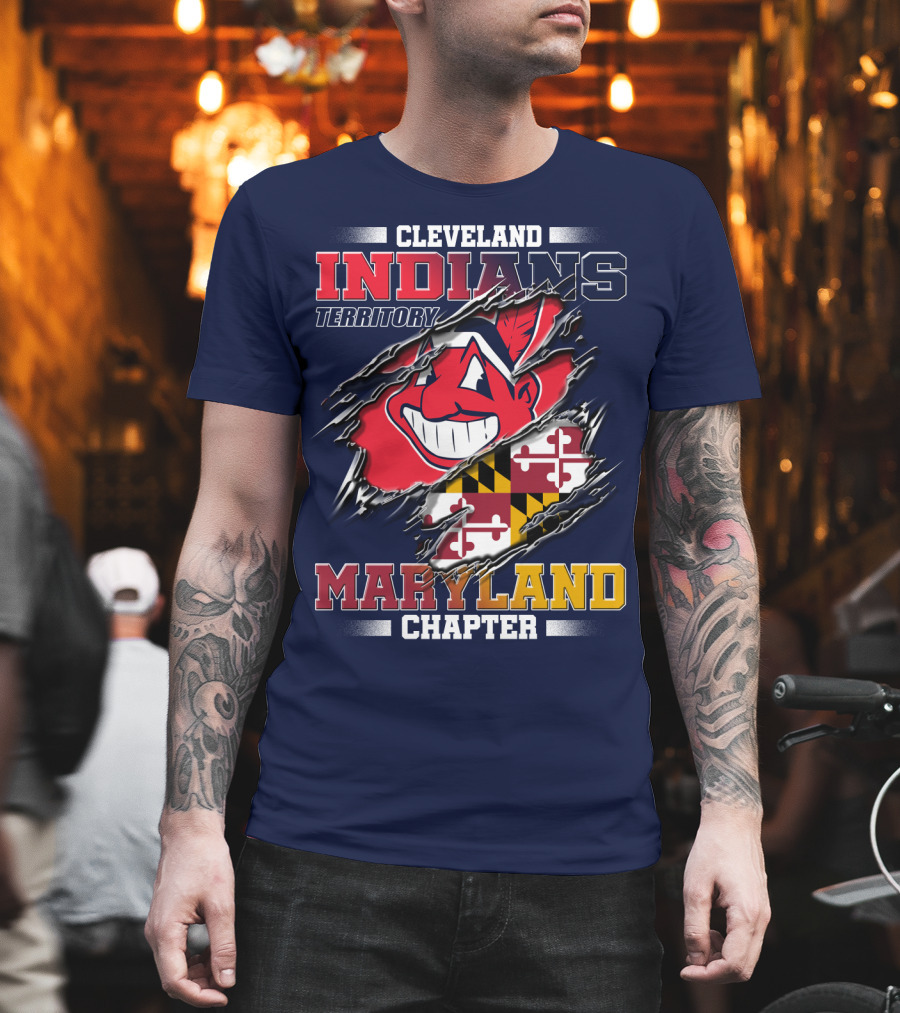 Cleveland Indians Territory Maryland Chapter T-Shirt