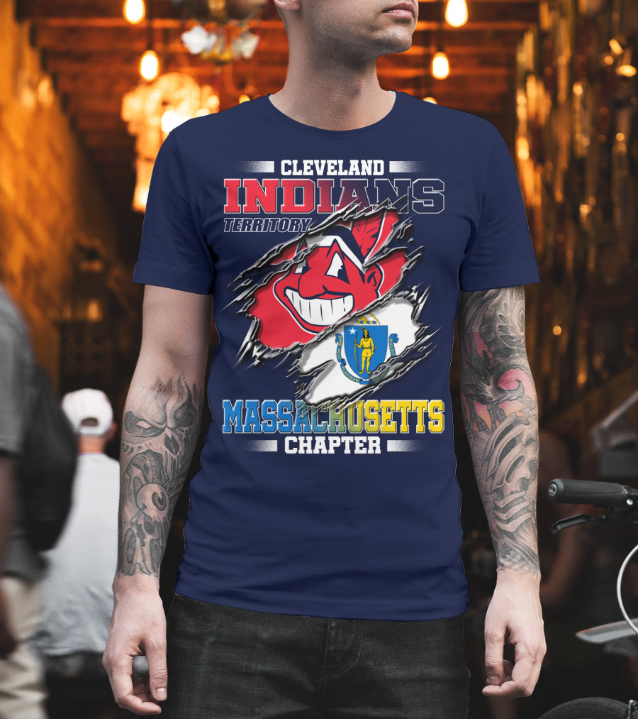 Cleveland Indians Territory Massachusetts Chapter T-Shirt