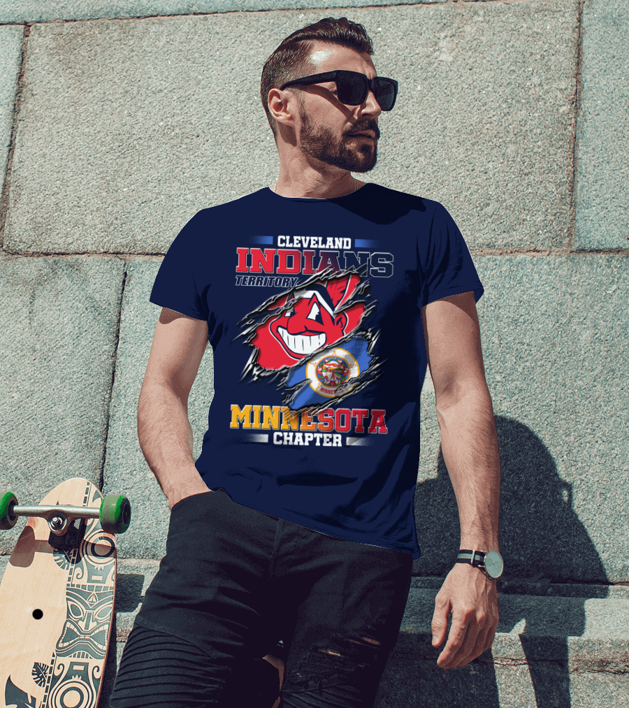 Cleveland Indians Territory Minnesota Chapter T-Shirt