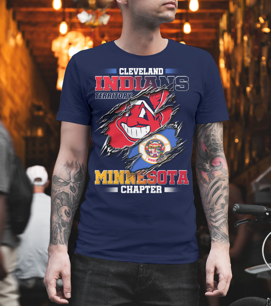 Cleveland Indians Territory Minnesota Chapter T-Shirt