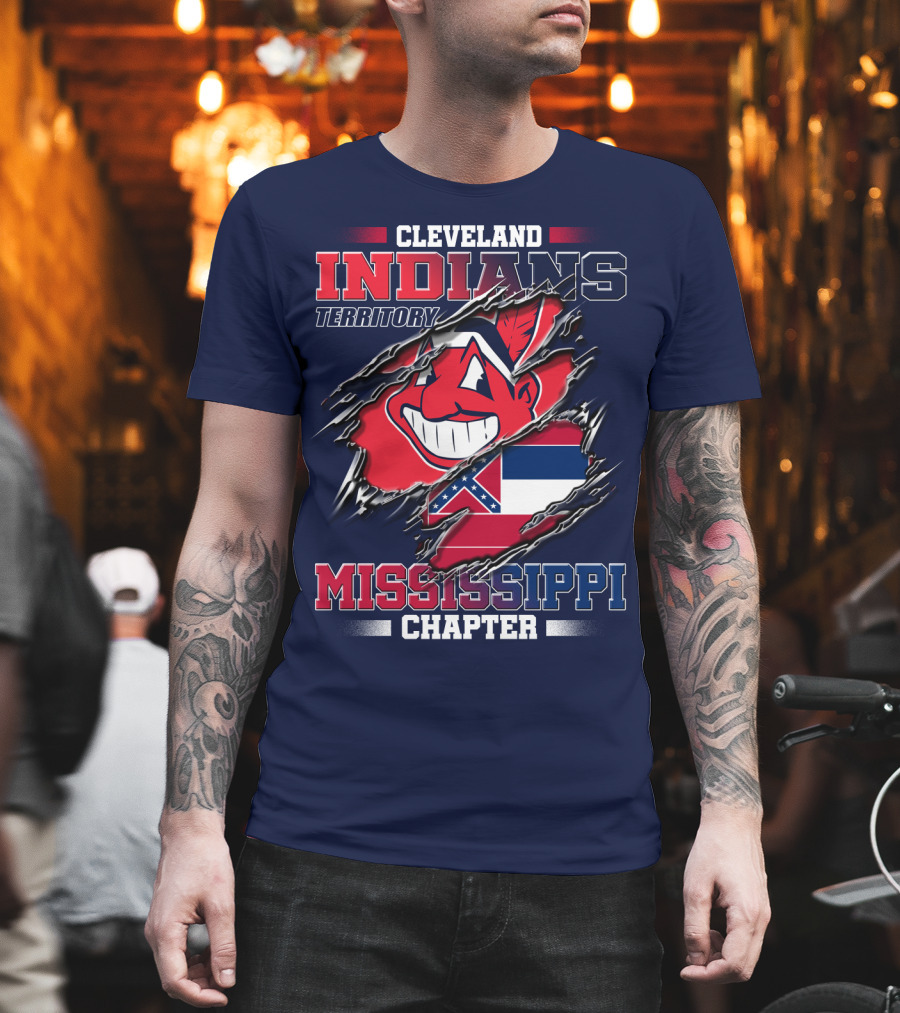 Cleveland Indians Territory Mississippi Chapter T-Shirt