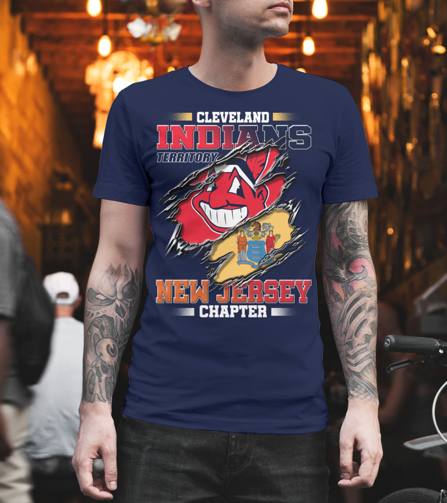 Cleveland Indians Territory New Jersey Chapter T-Shirt