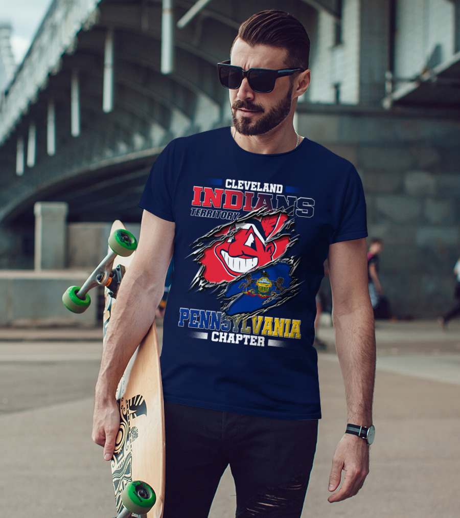 Cleveland Indians Territory Pennsylvania Chapter T-Shirt