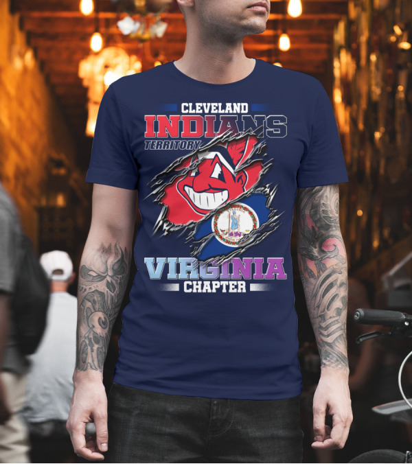 Cleveland Indians Territory Virginia Chapter T-Shirt Cleveland Indians Territory Virginia Chapter T-Shirt
