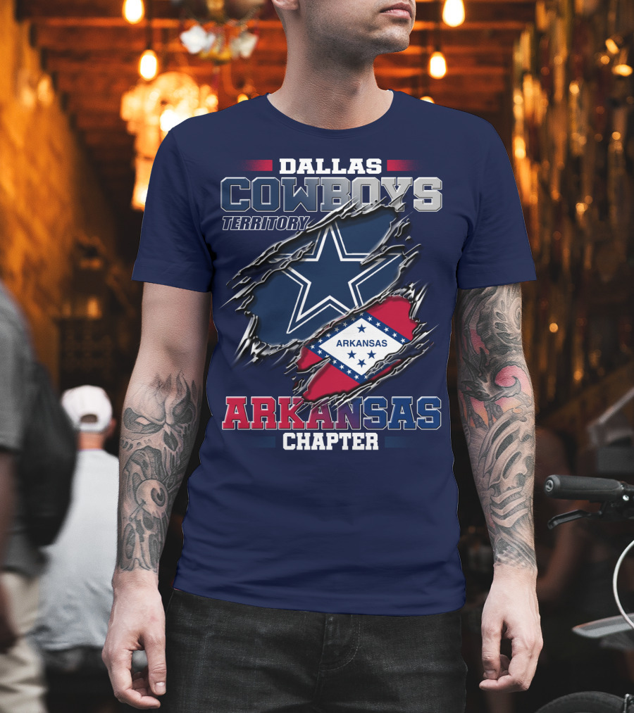 Dallas Cowboys Territory Arkansas Chapter T-Shirt