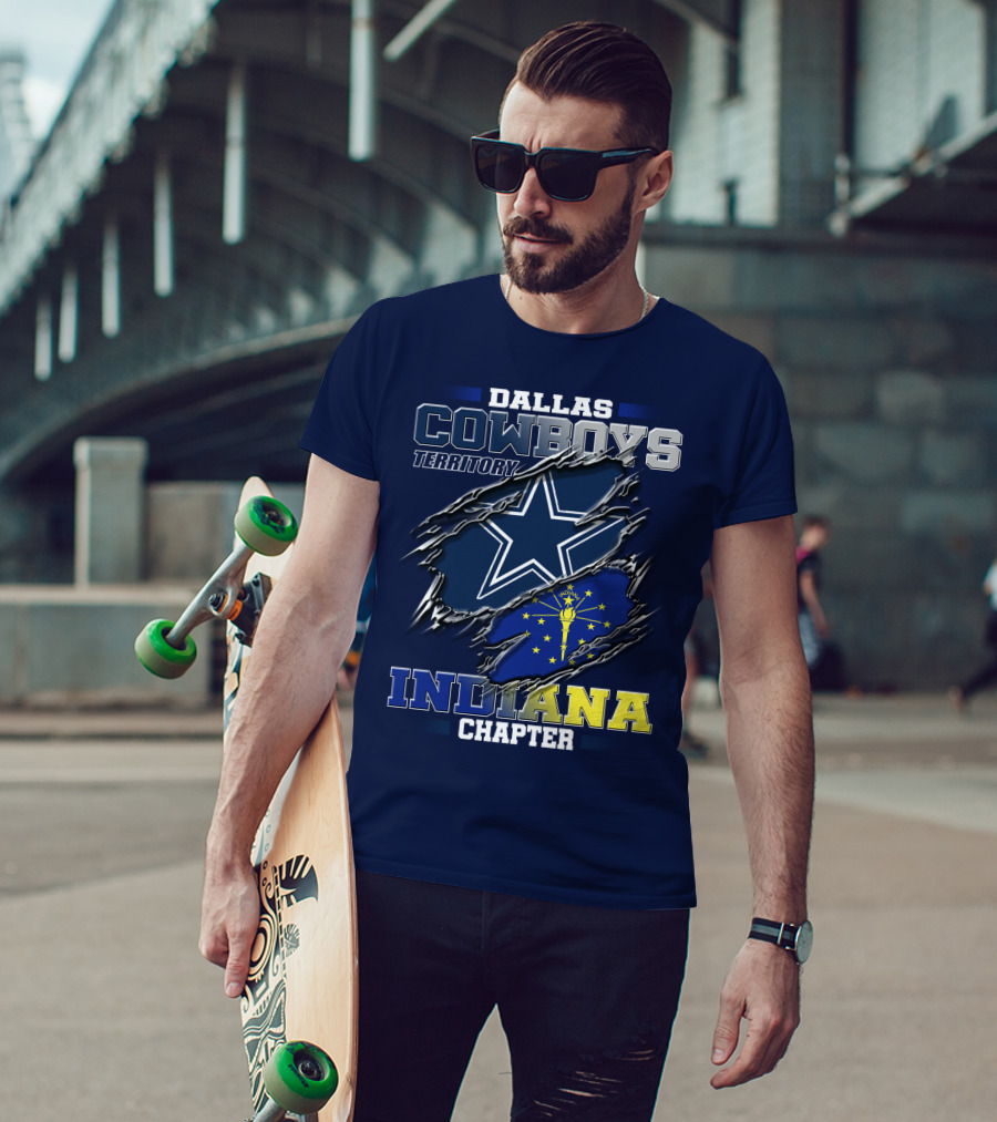 Dallas Cowboys Territory Indiana Chapter T-Shirt