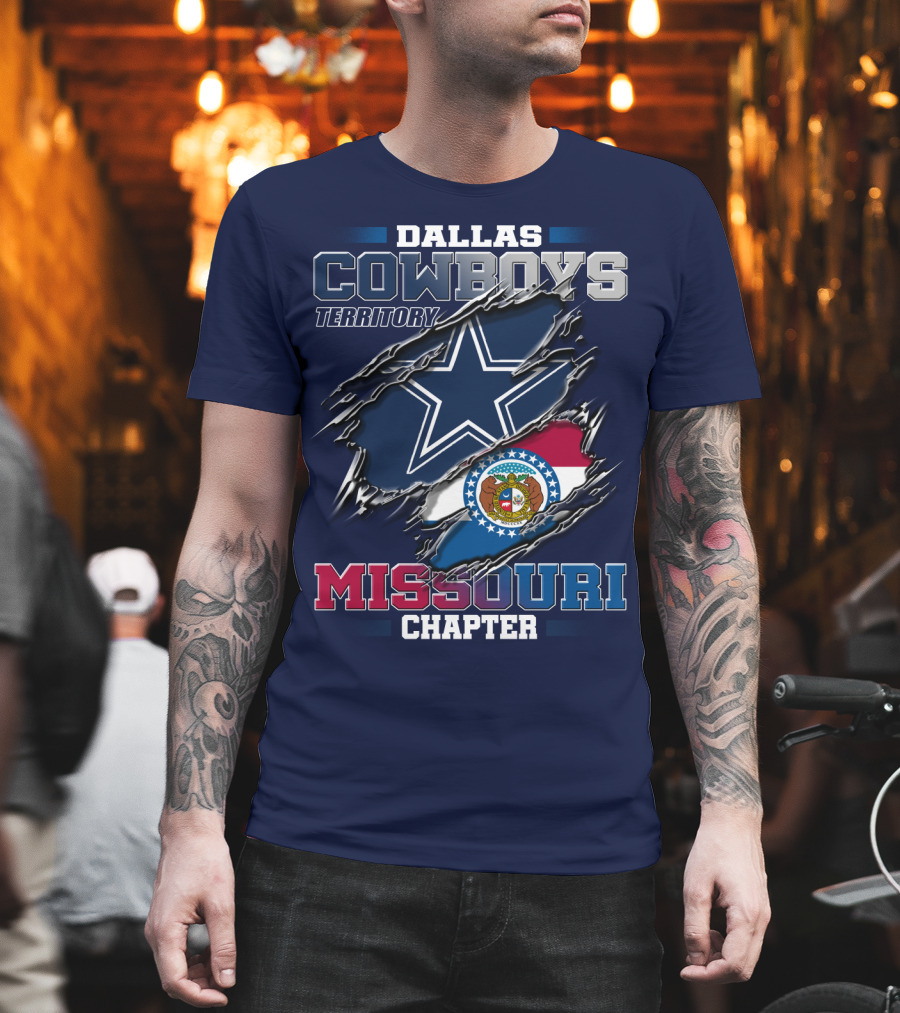 Dallas Cowboys Territory Missouri Chapter T-Shirt