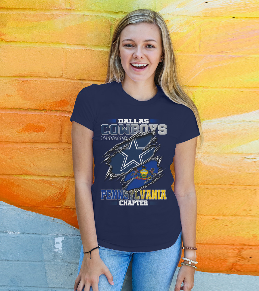 Dallas Cowboys Territory Pennsylvania Chapter T-Shirt