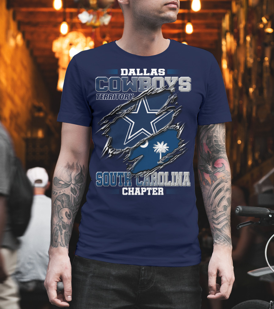 Dallas Cowboys Territory South Carolina Chapter T-Shirt