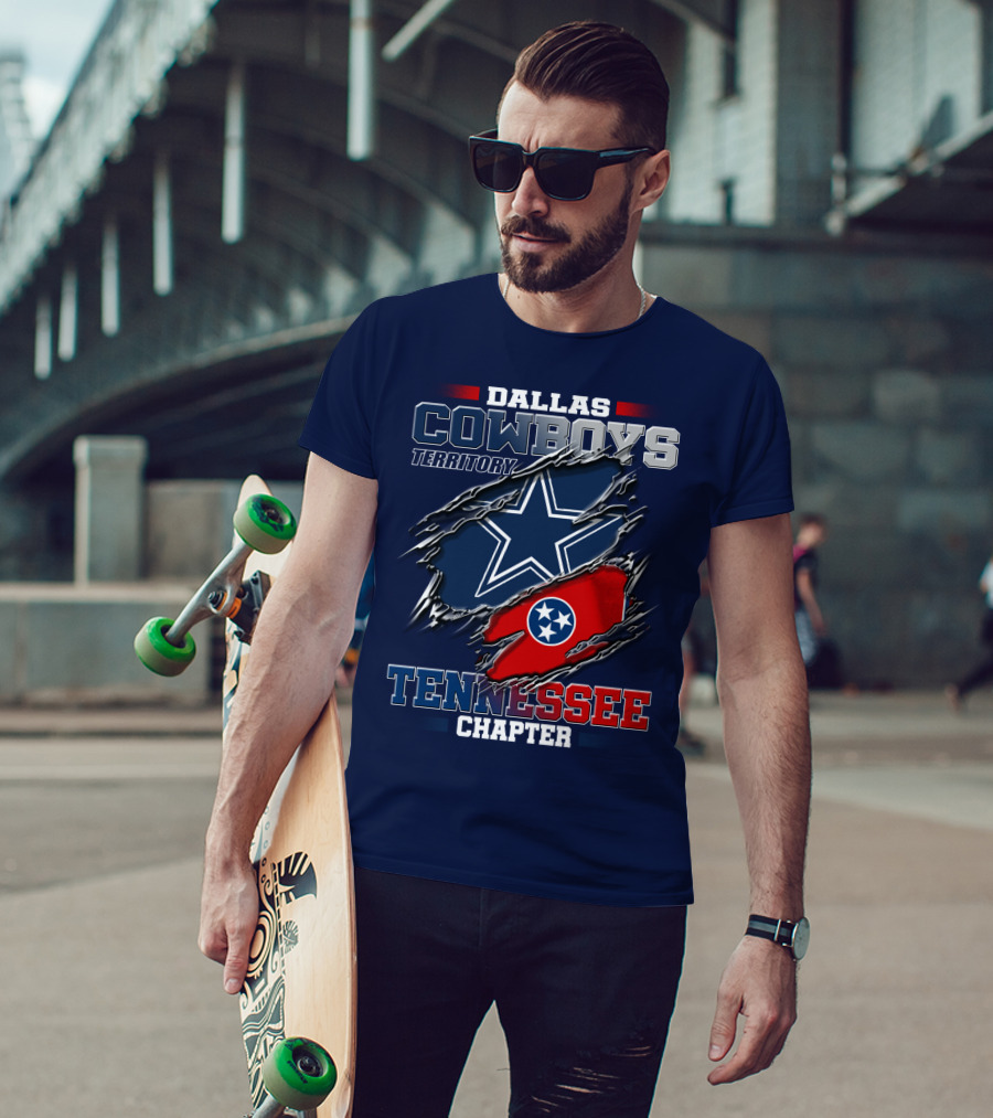 Dallas Cowboys Territory Tennessee Chapter T-Shirt