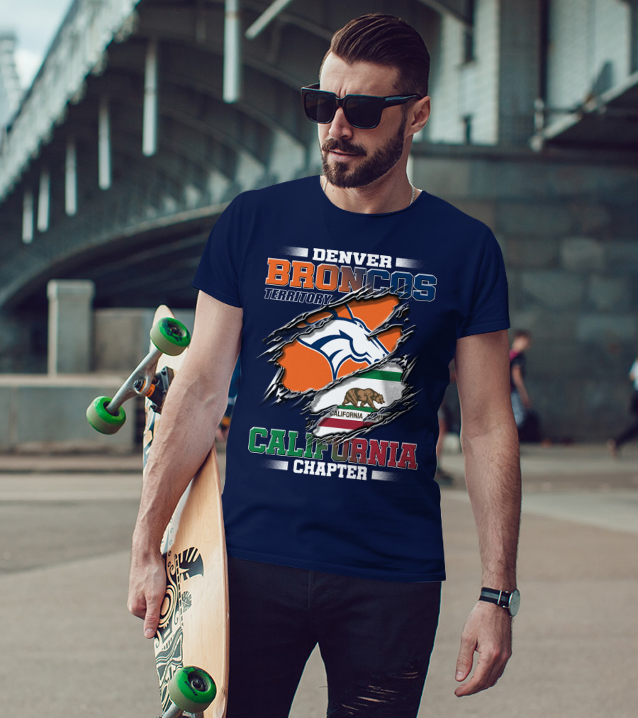 Denver Broncos Territory California Chapter T-Shirt