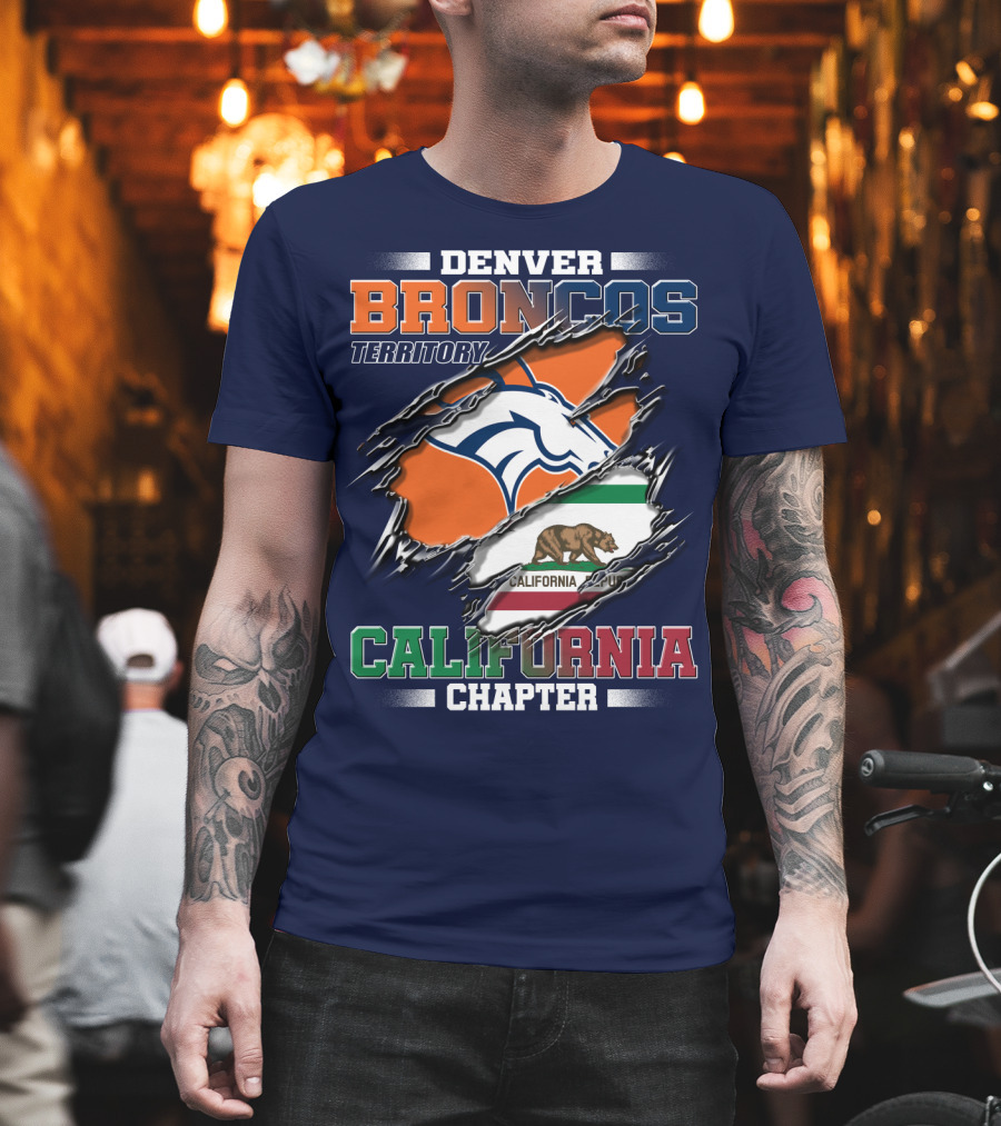 Denver Broncos Territory California Chapter T-Shirt