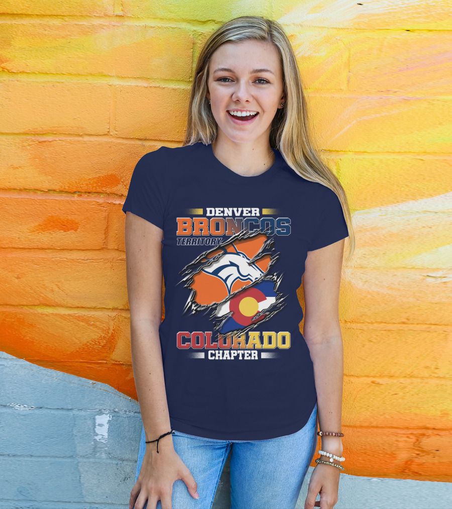 Denver Broncos Territory Colorado Chapter T-Shirt